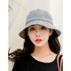 Female cute polyester soft hat sun hat, solid color