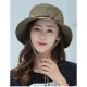 Neutral cute polyester soft hat sun hat, solid color