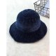 Women basic polyester hat, solid color